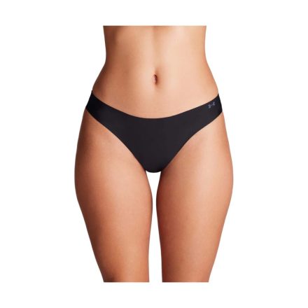 UA PURE STRETCH NO SHOW THONG -SOLID 3PK Women