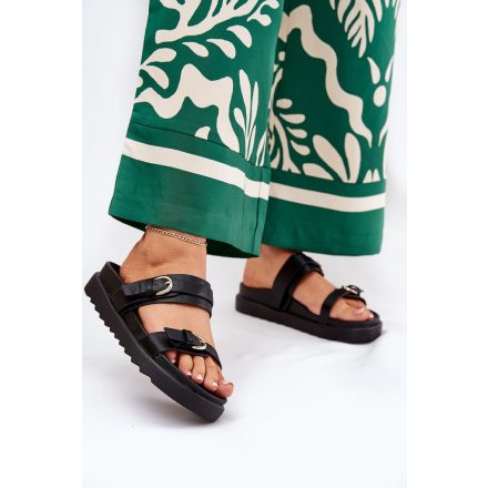 Papucs Step in style (212140) Fekete