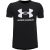 UA B SPORTSTYLE LOGO SS Black White Kids