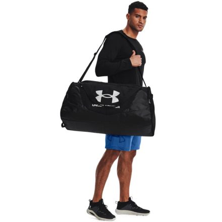 UA UNDENIABLE 5.0 DUFFLE LG Black Metallic Silver Unisex