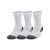 UA PERFORMANCE COTTON 3P MID White Pitch Gray Unisex