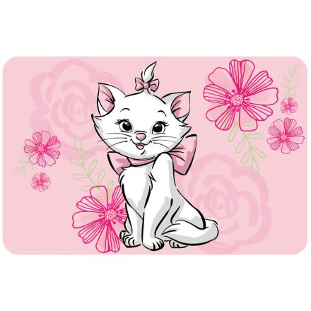 Disney Marie Pink Flower tányéralátét 43x28 cm