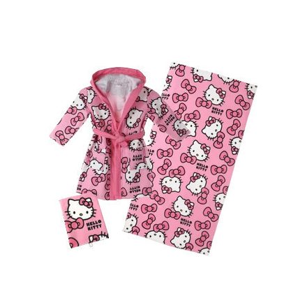 Hello Kitty fürdőszobai szett 3 - 4 év / 98 - 104 cm