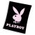 Playboy Black coral fleece polár takaró 150x200cm