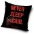 Rémálom az Elm utcában Never Sleep párnahuzat 40x40 cm