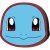 Pokémon Squirtle formapárna, díszpárna 40 cm