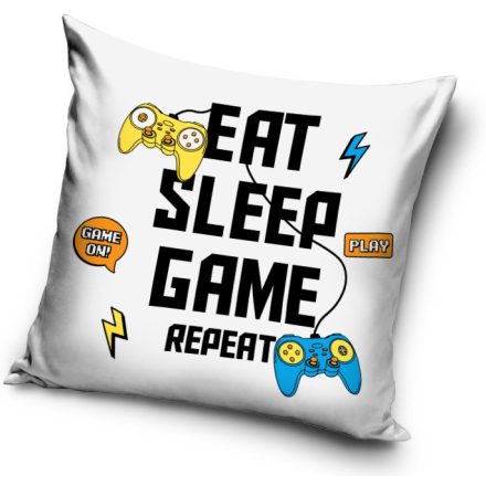 Gamer párna, díszpárna 40 x 40 cm