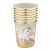 Unikornis Rainbow papír pohár 6 db-os 250 ml