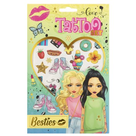 Csajos Besties Love tetkó szett 2 ív