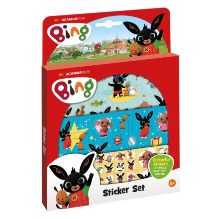 Bing Fun matrica szett