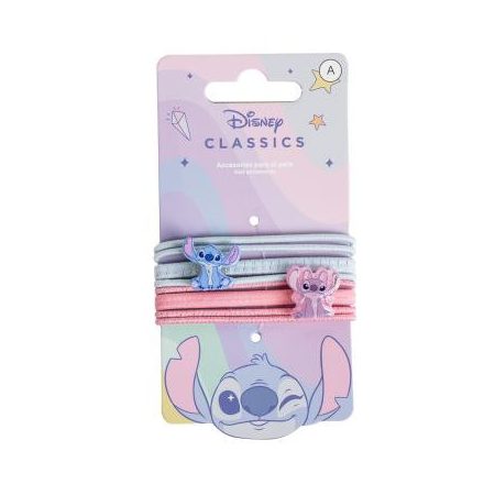 Disney Lilo és Stitch, A csillagkutya Angel hajgumi szett 8 db-os