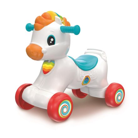 Interaktív hintaló Rainbow Rider 3 az 1-ben Clementoni