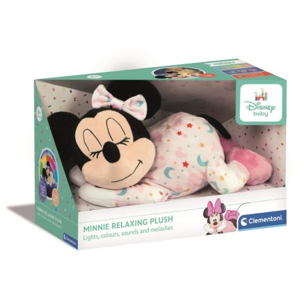 Disney Minnie Tummy-Time elalvást segítő plüss játék Clementoni