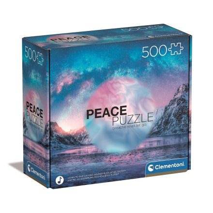 Hegyvidék Light Blue 500 db-os Peace puzzle Clementoni