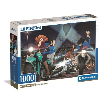 Lupin III 1000 db-os Compact puzzle Clementoni