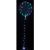 Színesen világító Crystal LED lufi, átlátszó