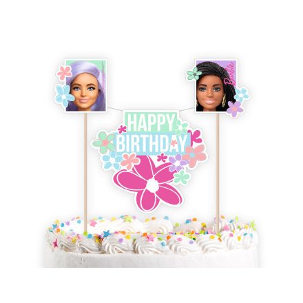 Barbie Sweet Life torta dekoráció 26 cm