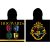 Harry Potter Hogwarts strand törölköző poncsó 55x110cm (Fast Dry)