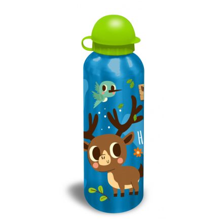 Into the Forest, Állatos alumínium kulacs ivókupakkal 500 ml