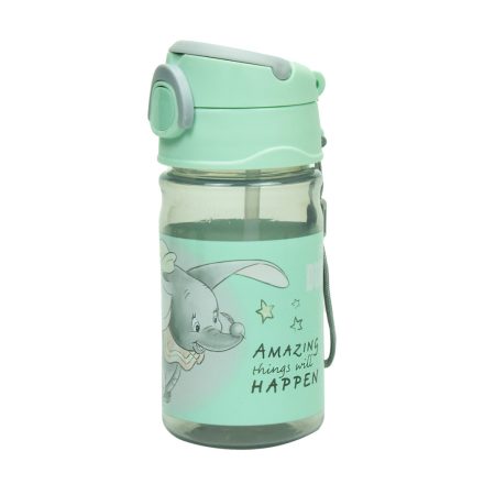 Disney Dumbó Amazing műanyag szívószálas kulacs akasztóval 350 ml