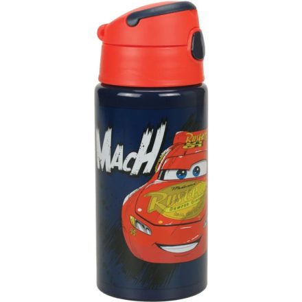 Disney Verdák Speed alumínium szívószálas kulacs akasztóval 500 ml