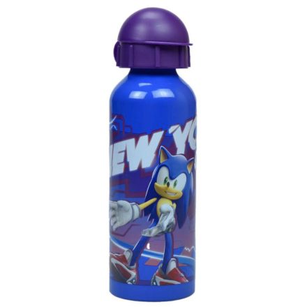 Sonic a sündisznó Get Me alumínium kulacs ivókupakkal 520 ml