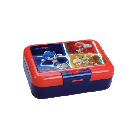 Sonic a sündisznó Hero Trio szendvicsdoboz