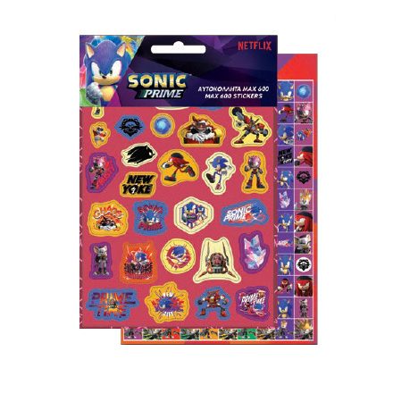 Sonic a sündisznó Chaos 600 darabos matrica szett
