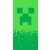 Minecraft Digital Creeper fürdőlepedő, strand törölköző 70x140cm