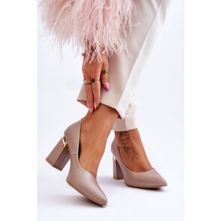 Magassárkú körömcipő model 177681 Step in style