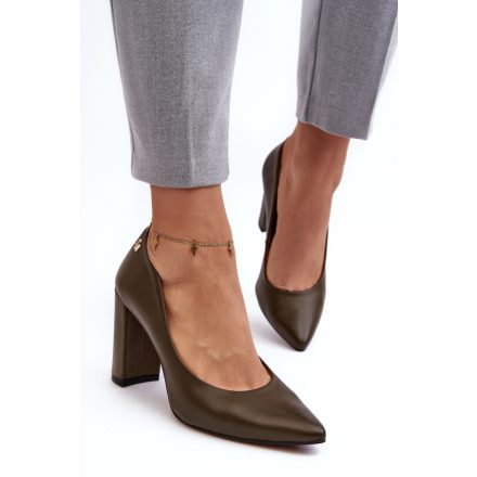 Magassárkú körömcipő model 188524 Step in style