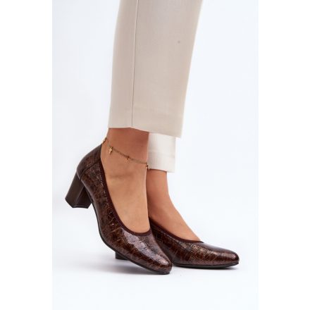 Magassárkú körömcipő model 192918 Step in style