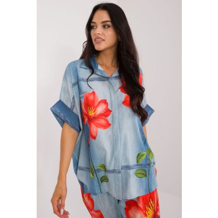 Rövid ujjú ing model 198386 Italy Moda