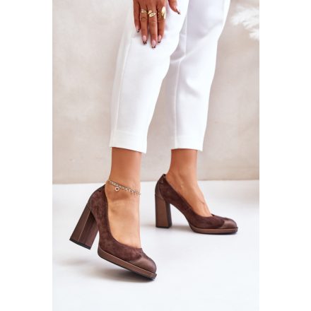 Magassárkú körömcipő model 201728 Step in style