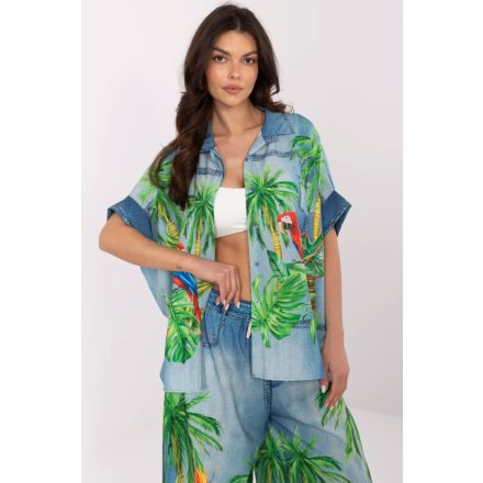 Rövid ujjú ing model 210034 Italy Moda