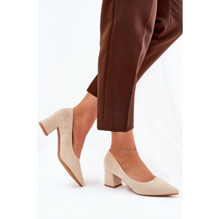 Magassárkú körömcipő model 211074 Step in style