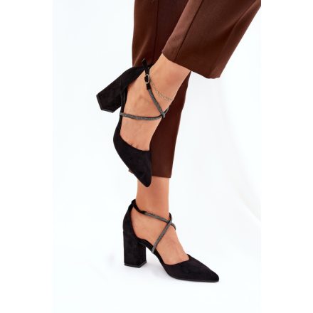Magassárkú körömcipő model 211085 Step in style