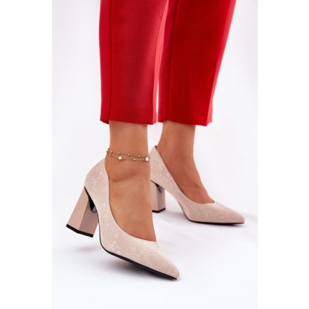 Magassárkú körömcipő model 212335 Step in style