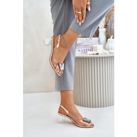 Magassarkú szandál model 215721 Step in style