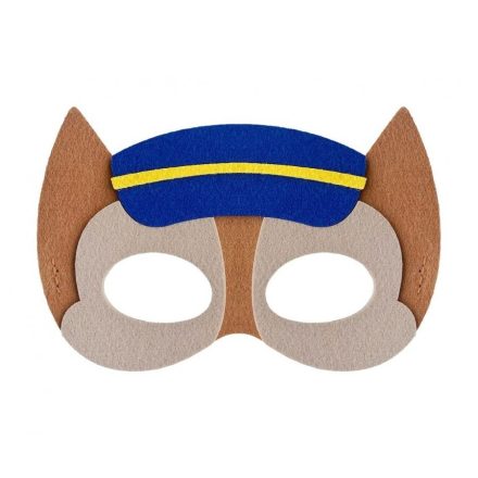 Kutyás Dog Brigade Police filc maszk 18 cm