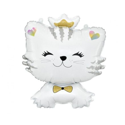 Cicás White fólia lufi 49 cm