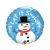 Hóember Let It Snow fólia lufi 46 cm