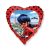 Katicabogár és Fekete macska kalandjai Heart fólia lufi 46 cm (WP)