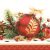 Karácsony Red Bauble szalvéta 20 db-os 33x33 cm