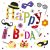 Happy Birthday Funny szalvéta 20 db-os 33x33 cm