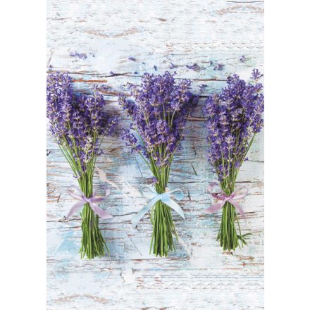 Levendula Bouquet A/4 gumis mappa