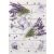 Levendula Rustic A/4 gumis mappa