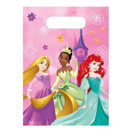 Disney Hercegnők Live Your Story ajándéktasak, ajándékzacskó 6 db-os