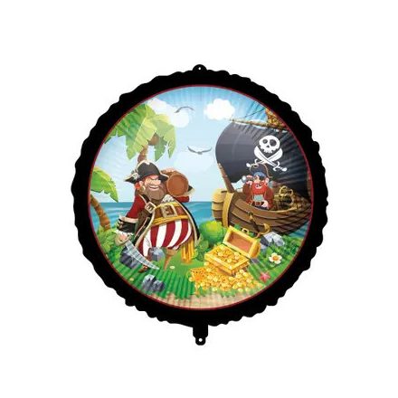 Kalóz Island fólia lufi 46 cm