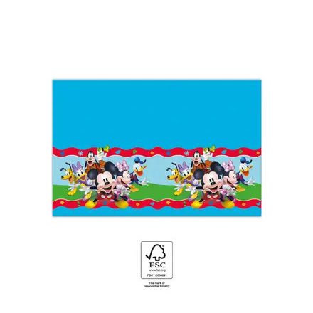 Disney Mickey Rock the House papír asztalterítő 120x180 cm FSC